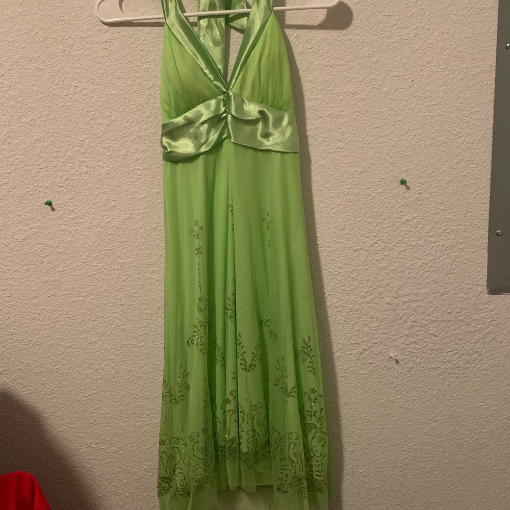 Green dress